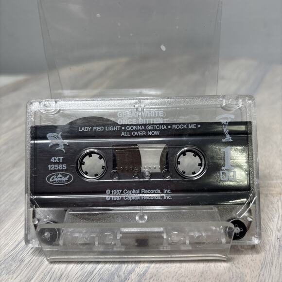 Great White – Once Bitten CD 1987 Capitol Hair Metal Hard Rock - Picture 3 of 4